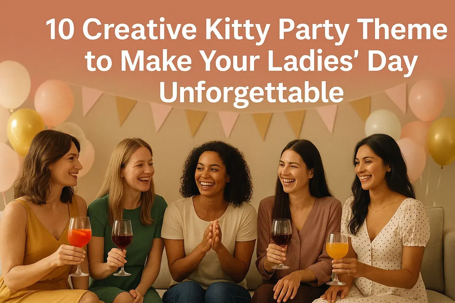 whatsapp theme kitty party dress code Elegant Kitty Party Invitation Card | Western Theme Celebration