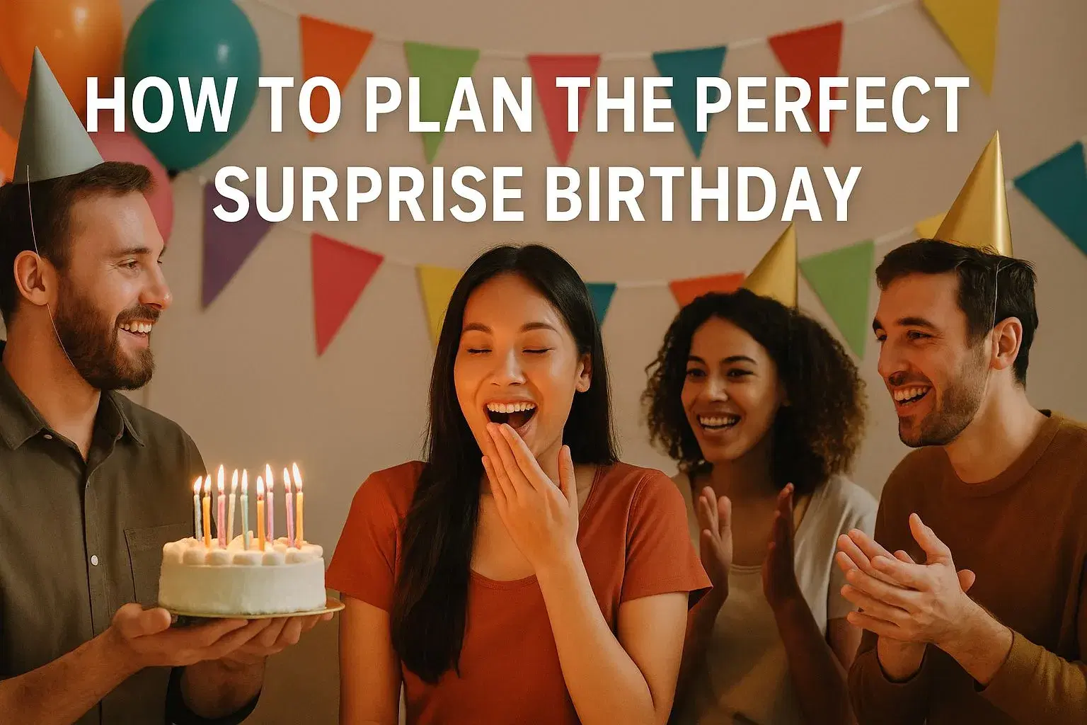 Surprise birthday party planning