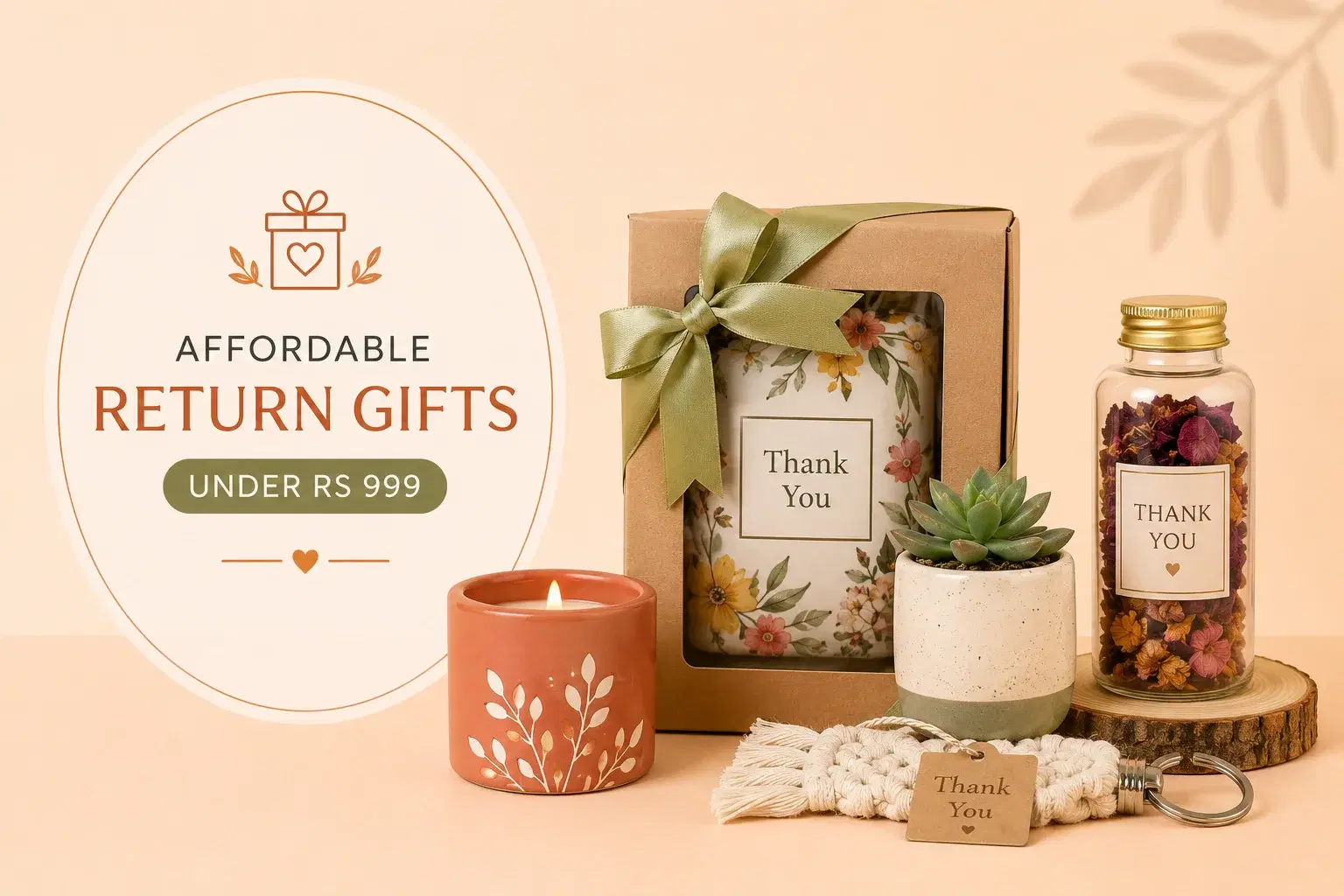 Affordable return gifts under Rs 999