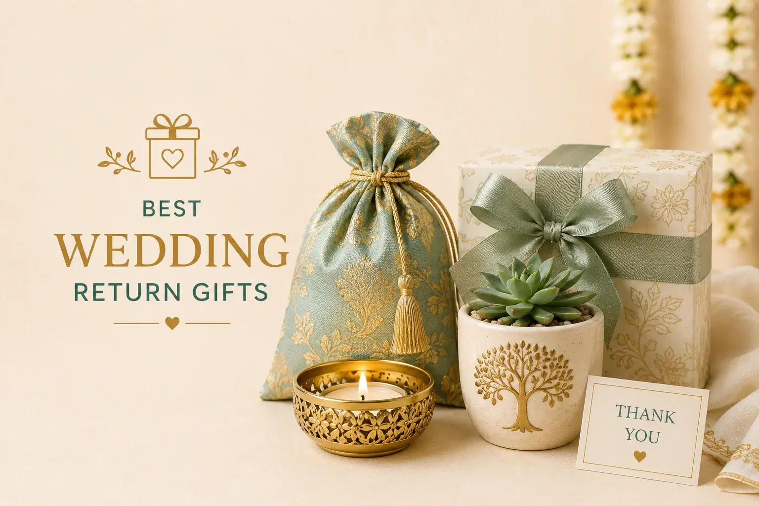Best wedding return gifts in India